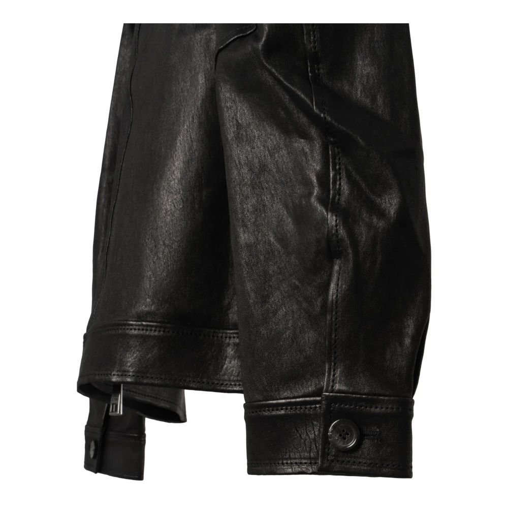 Giorgio Brato Stretch Big Pocket Jas Black Dames