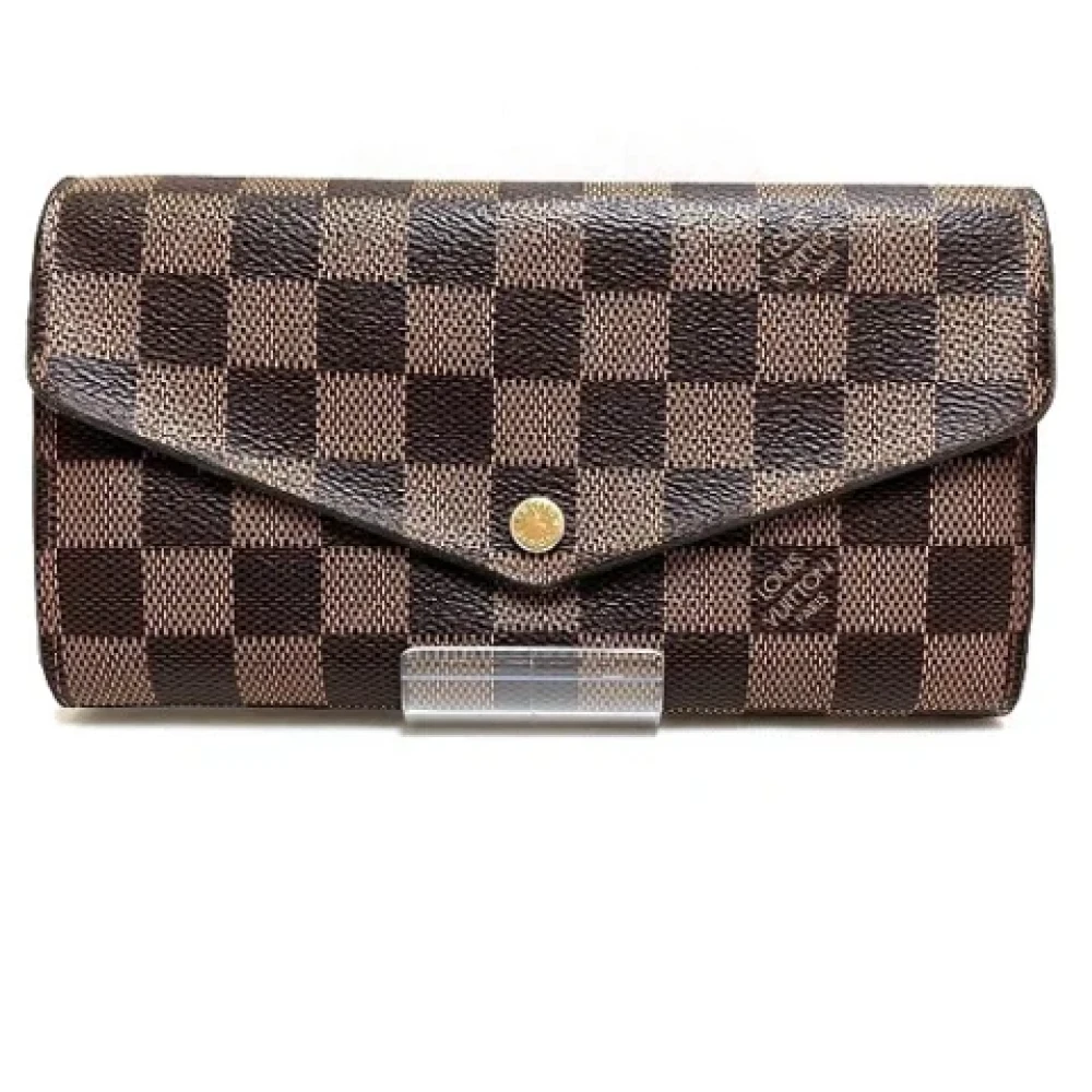 Louis Vuitton Vintage Pre-owned Canvas wallets Brown Unisex
