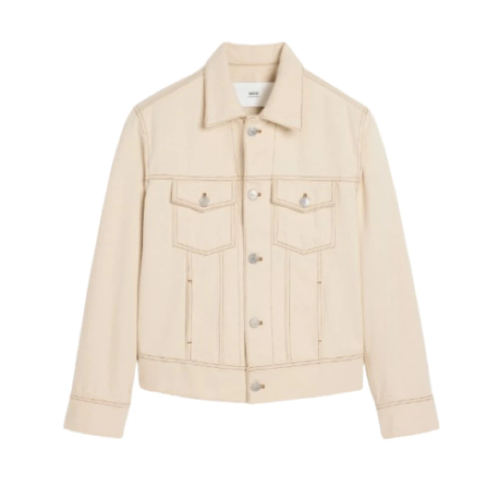 Jackets > Light Jackets - - Ami Paris - Modalova