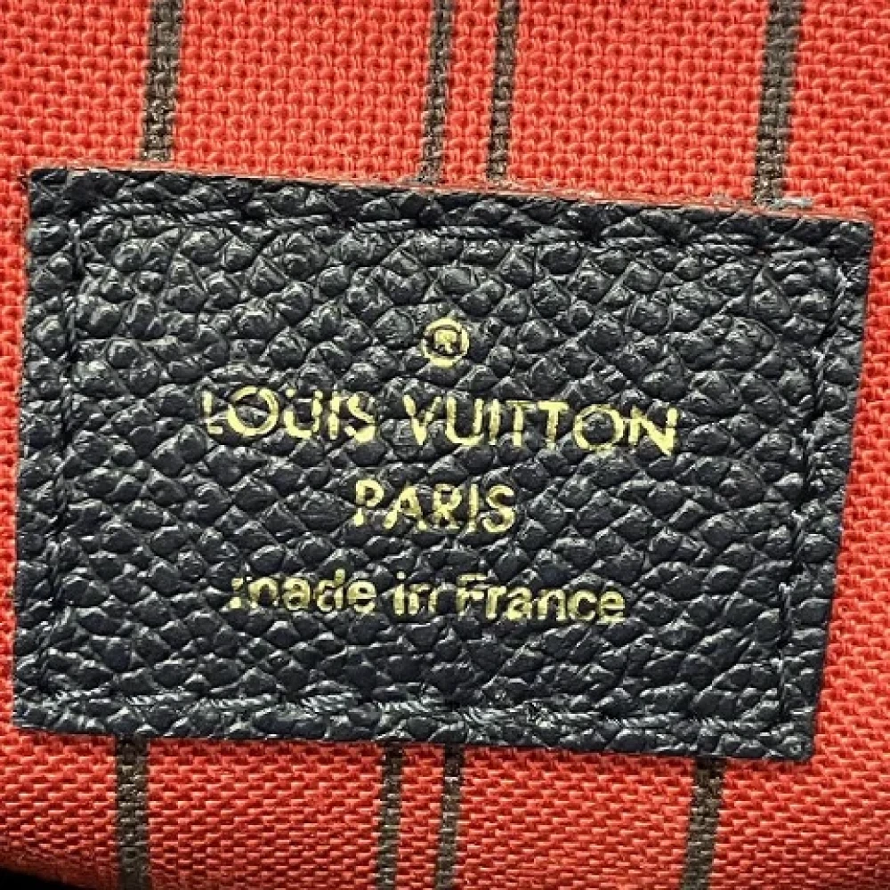 Louis Vuitton Vintage Pre-owned Leather handbags Blue Dames