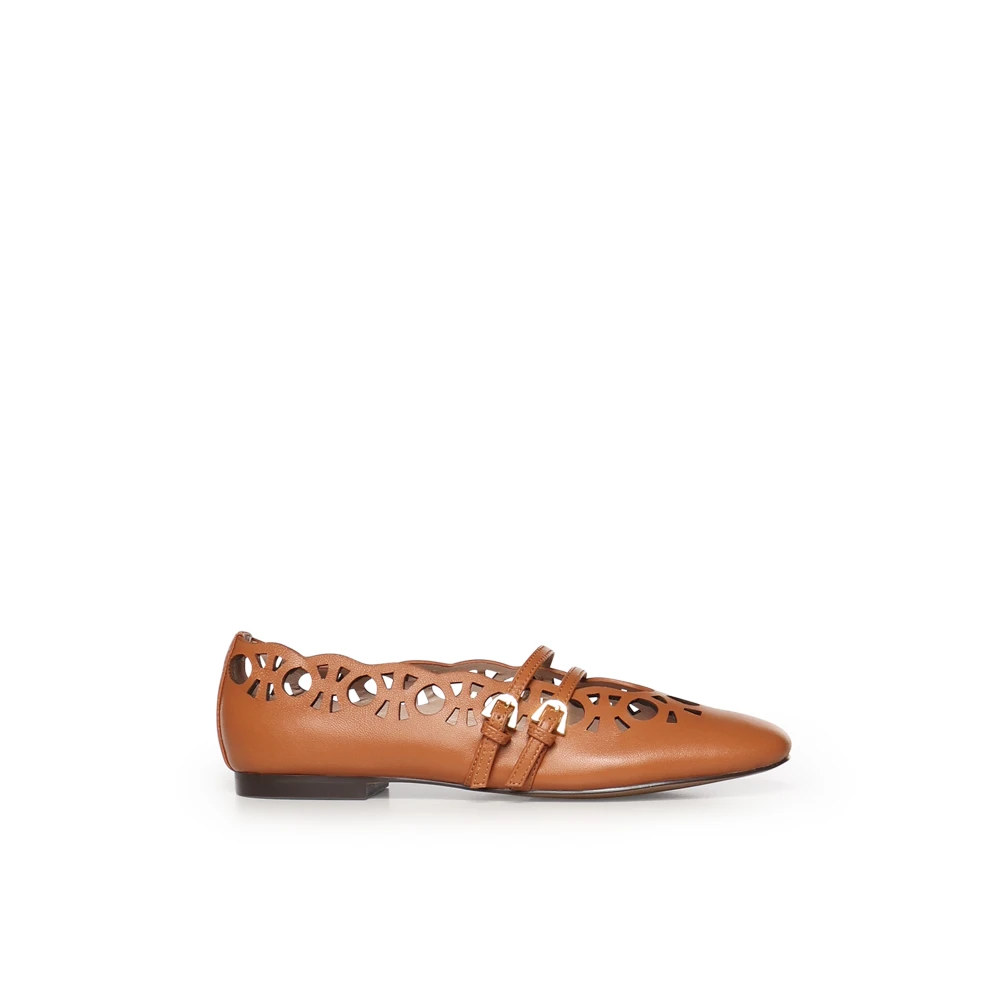 Coccinelle Women's Brown Ballerina Shoes, 4 Uk, Ballerinas