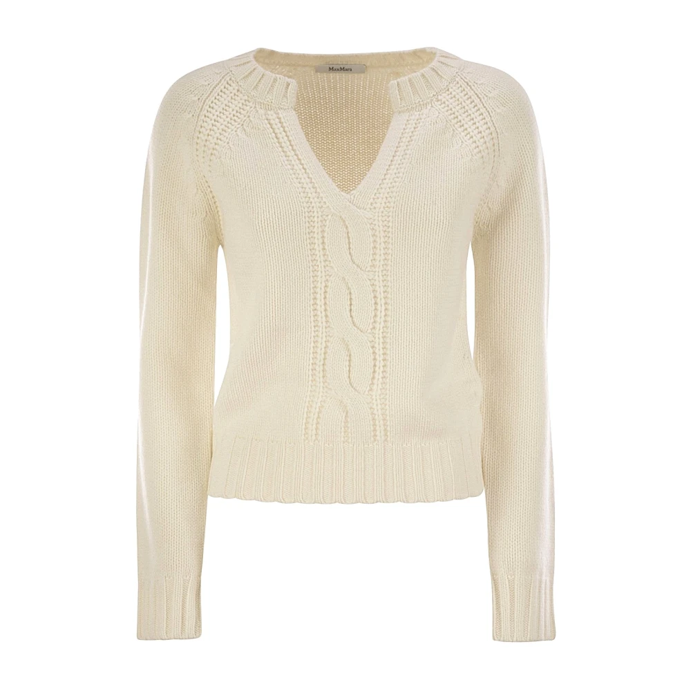 Knitwear > V-neck Knitwear - - Max Mara - Modalova