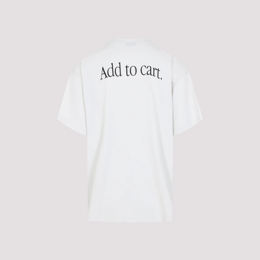 Balenciaga Oversized T-shirt White Heren