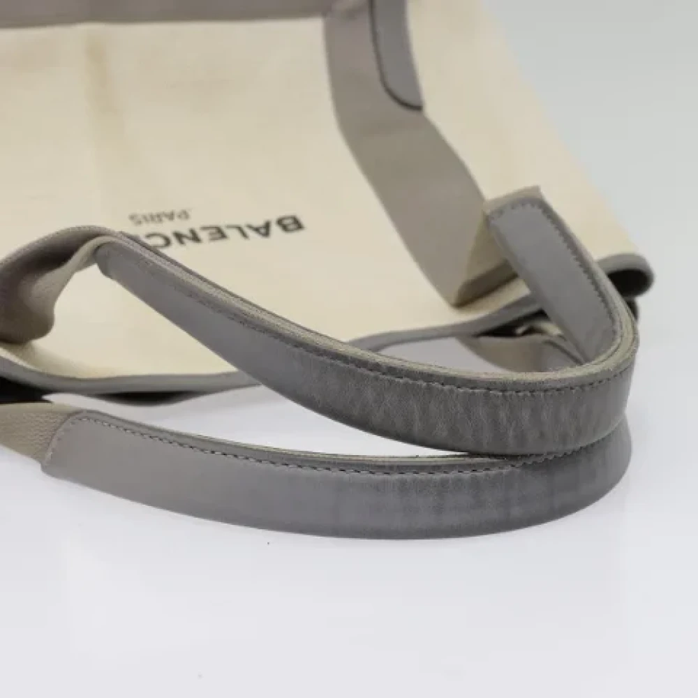 Balenciaga Vintage Pre-owned Canvas handbags White Dames