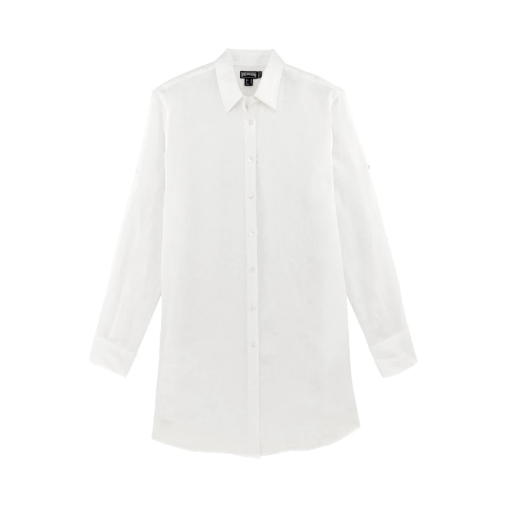 Vilebrequin Donna Bianco - Fragance Shirt Dress - Dresses - S - Immagine 3