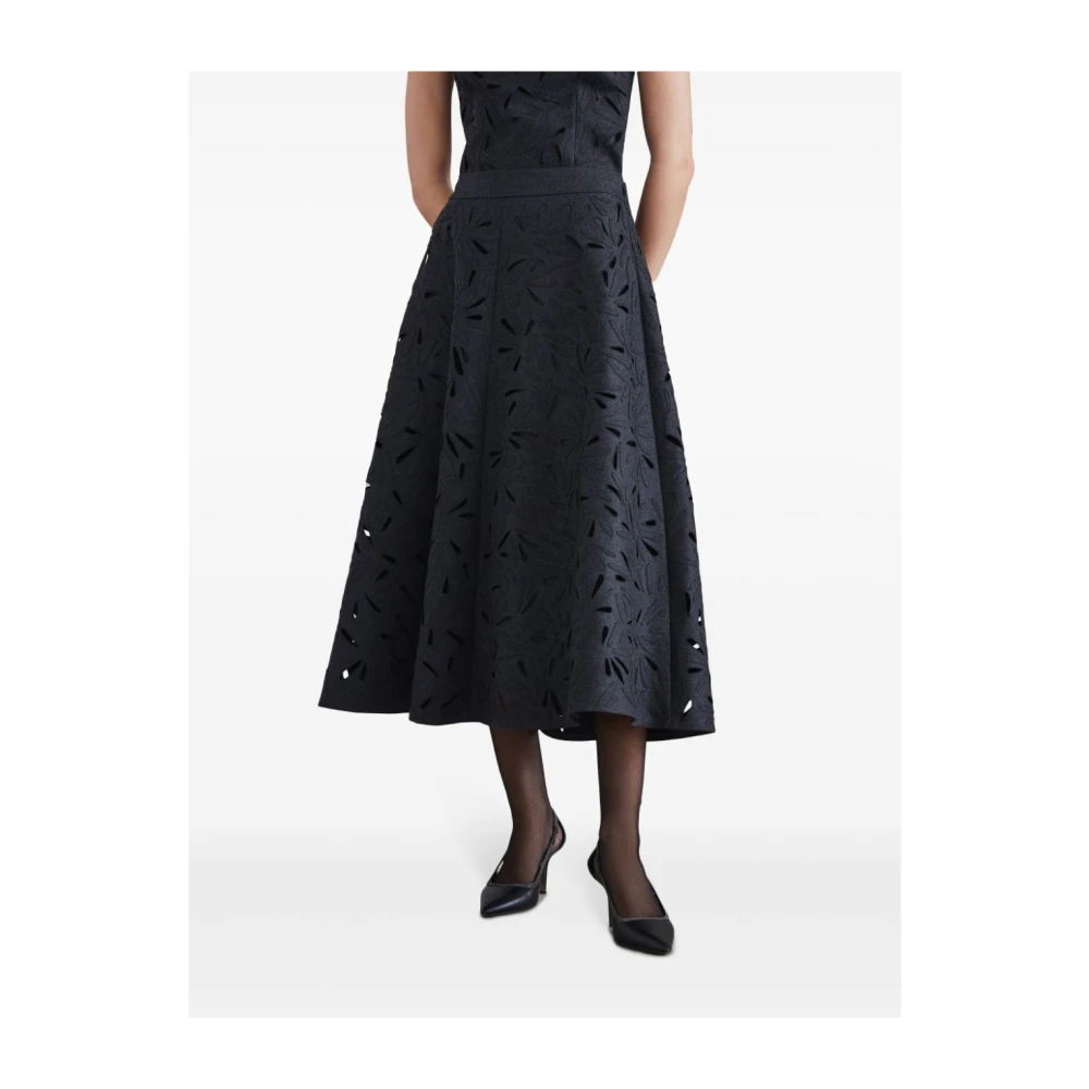 BRUNELLO CUCINELLI Elegante Grijze Rokken Gray Dames