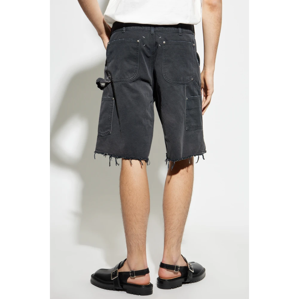 Maison Margiela Denim shorts Gray Heren