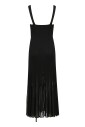 elegant-midi-dress-with-sheer-stripes