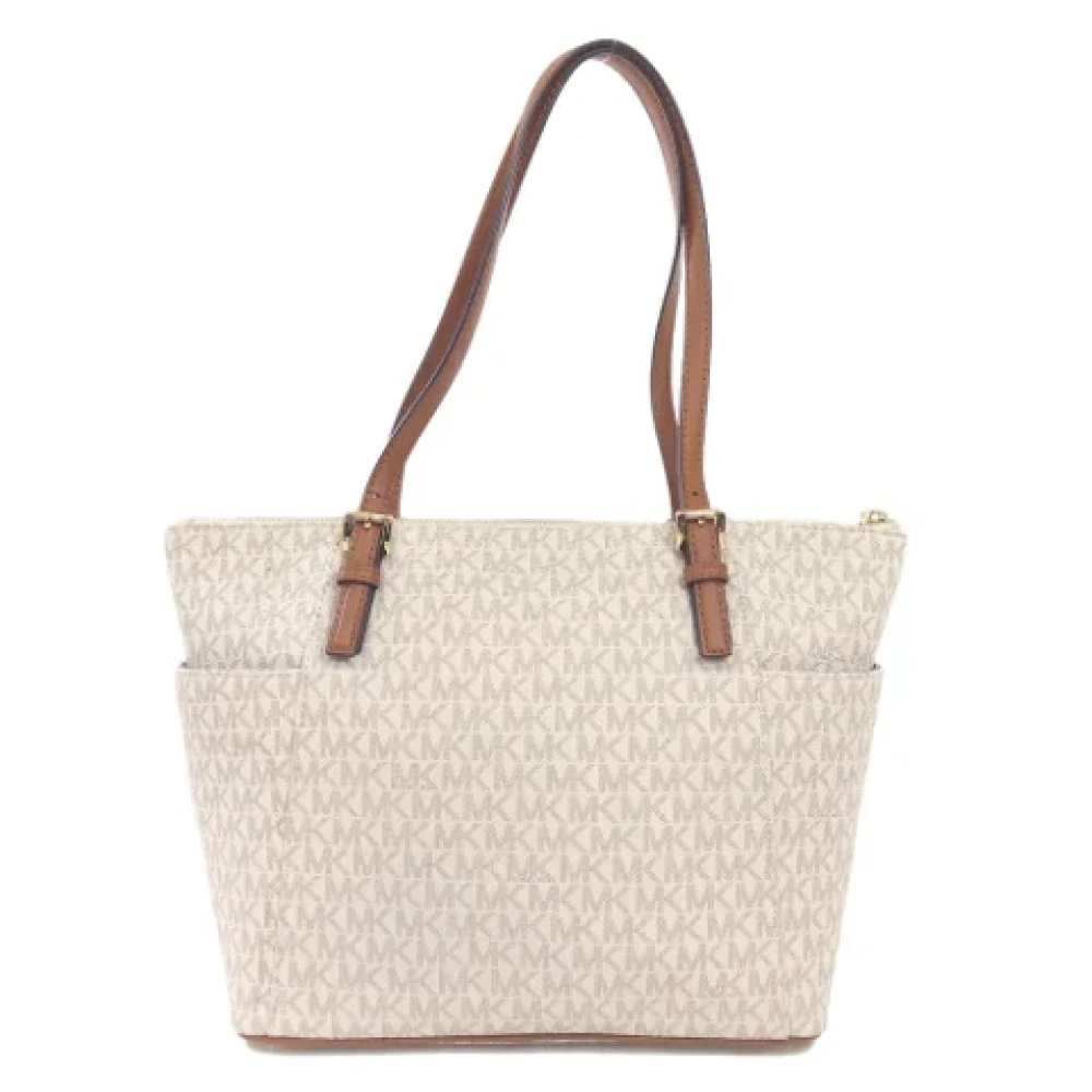 Michael Kors Pre-owned Plastic shoulder-bags White Dames