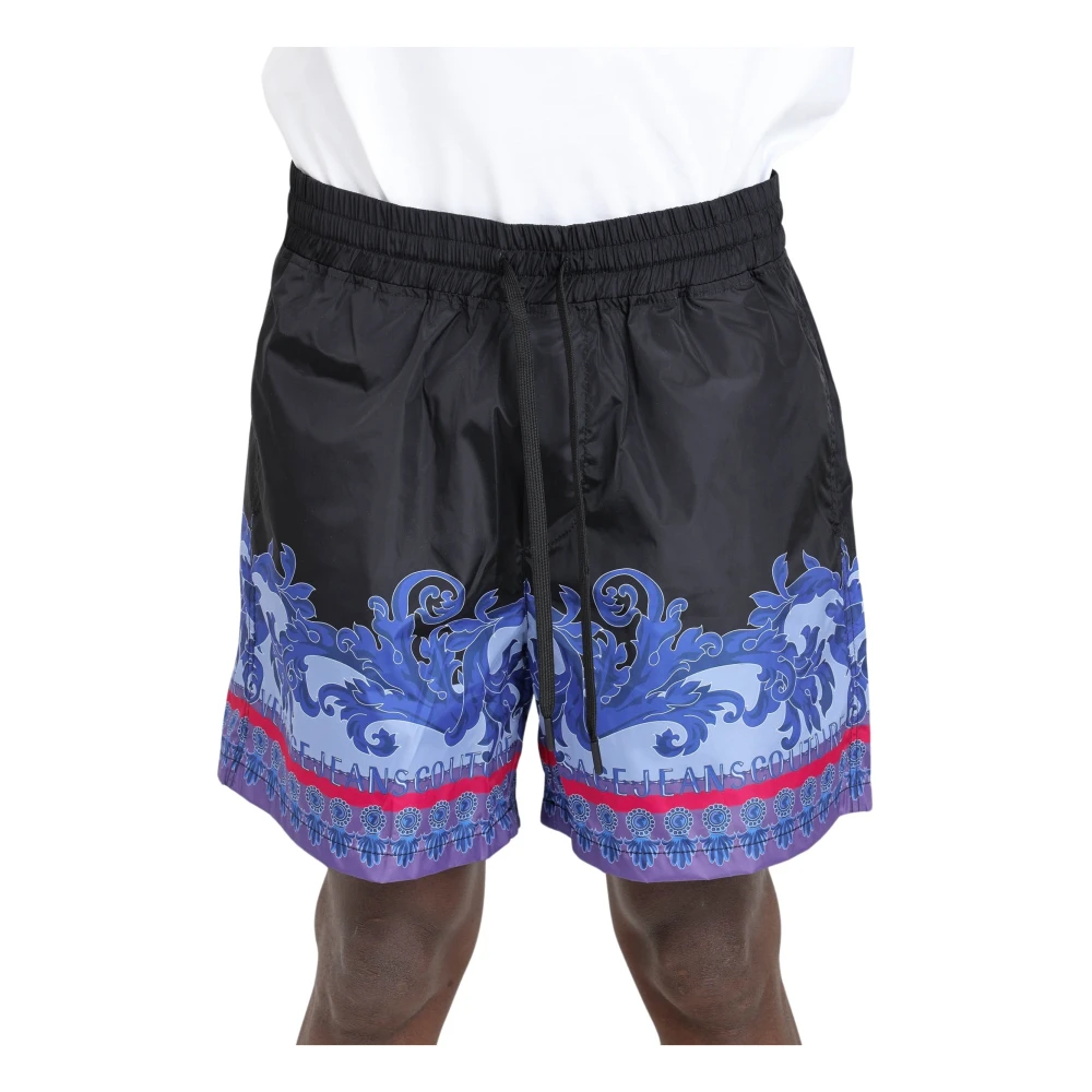 Versace Jeans Couture Casual Shorts Black Heren