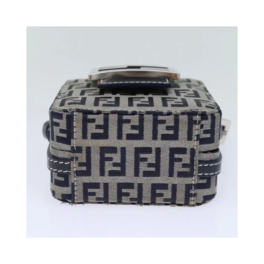 Fendi Vintage Pre-owned Canvas fendi-bags Blue Dames