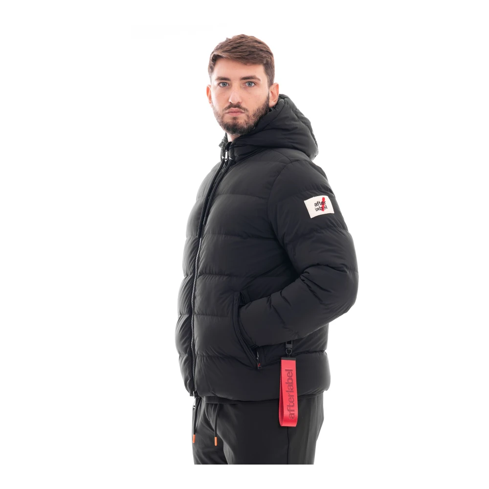 Afterlabel Verbier Heren Puffer Jas Black Heren