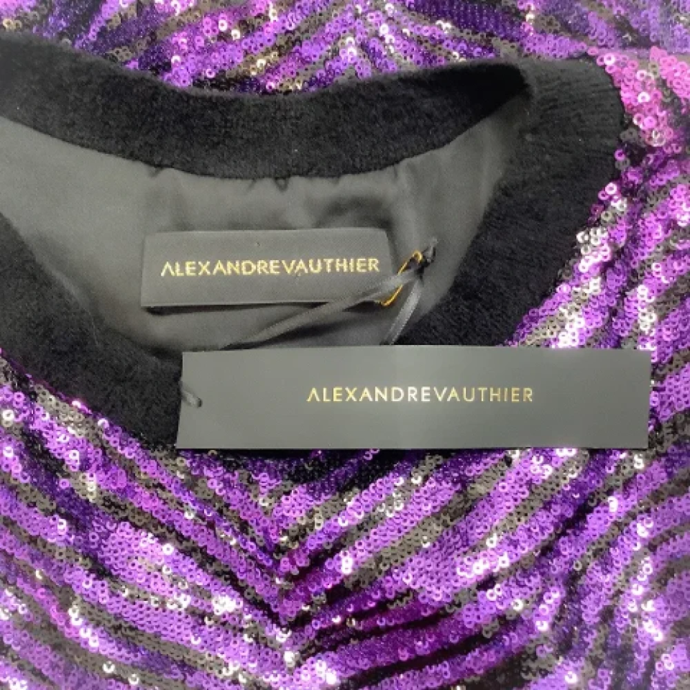 Alexandre Vauthier Pre-owned Fabric dresses Purple Dames