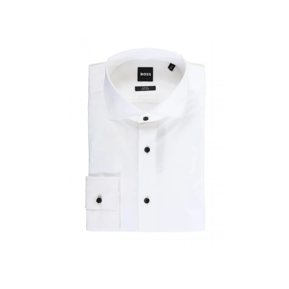 Hugo Uomo Bianco Magliette, 4XL, New,