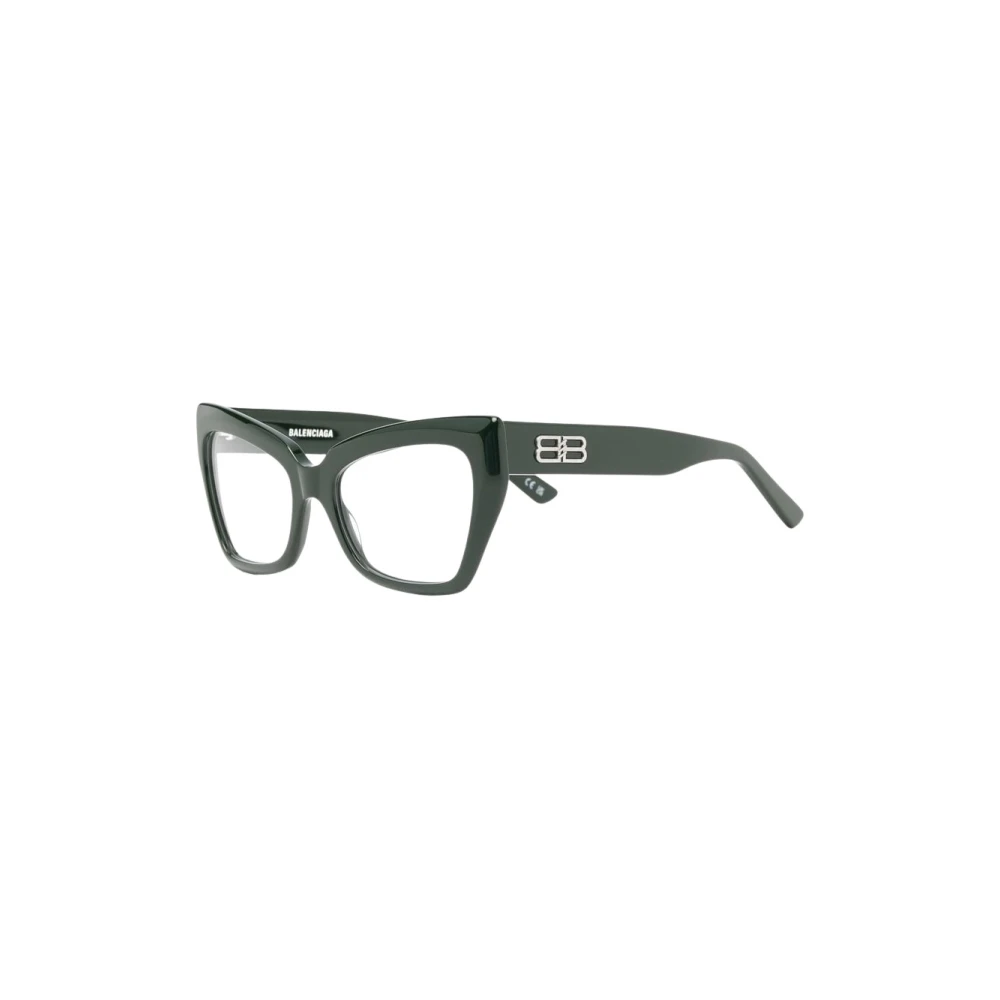 Balenciaga Women's Green Glasses, 53 Mm, Optical Frame