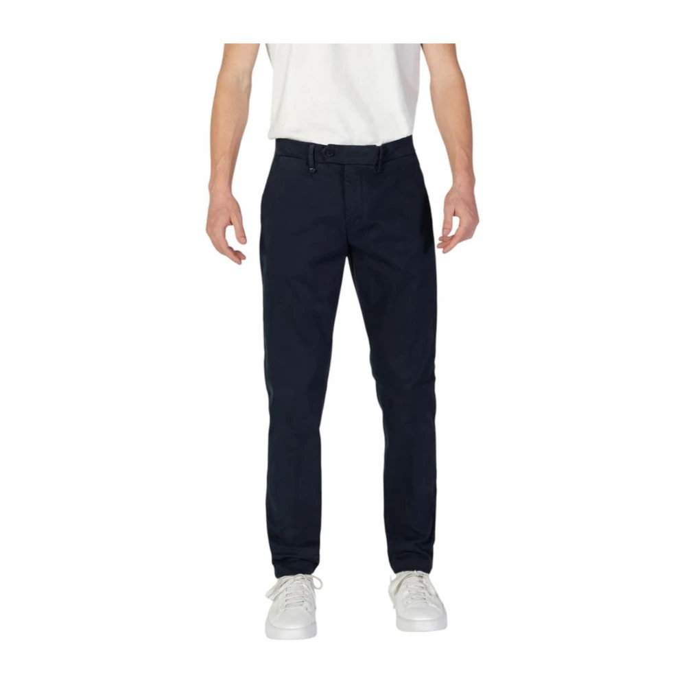 Antony Morato Blauwe ritsbroek voor mannen Blue Heren