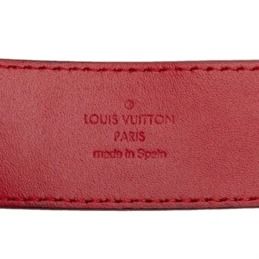 Louis Vuitton Vintage Pre-owned Leather belts Brown Dames