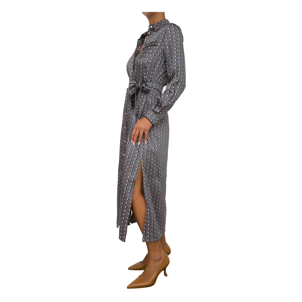 Marella Grijze Jurk met Moderne Stijl Gray Dames
