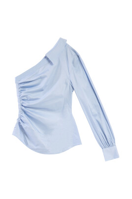one-shoulder-popeline-blouse
