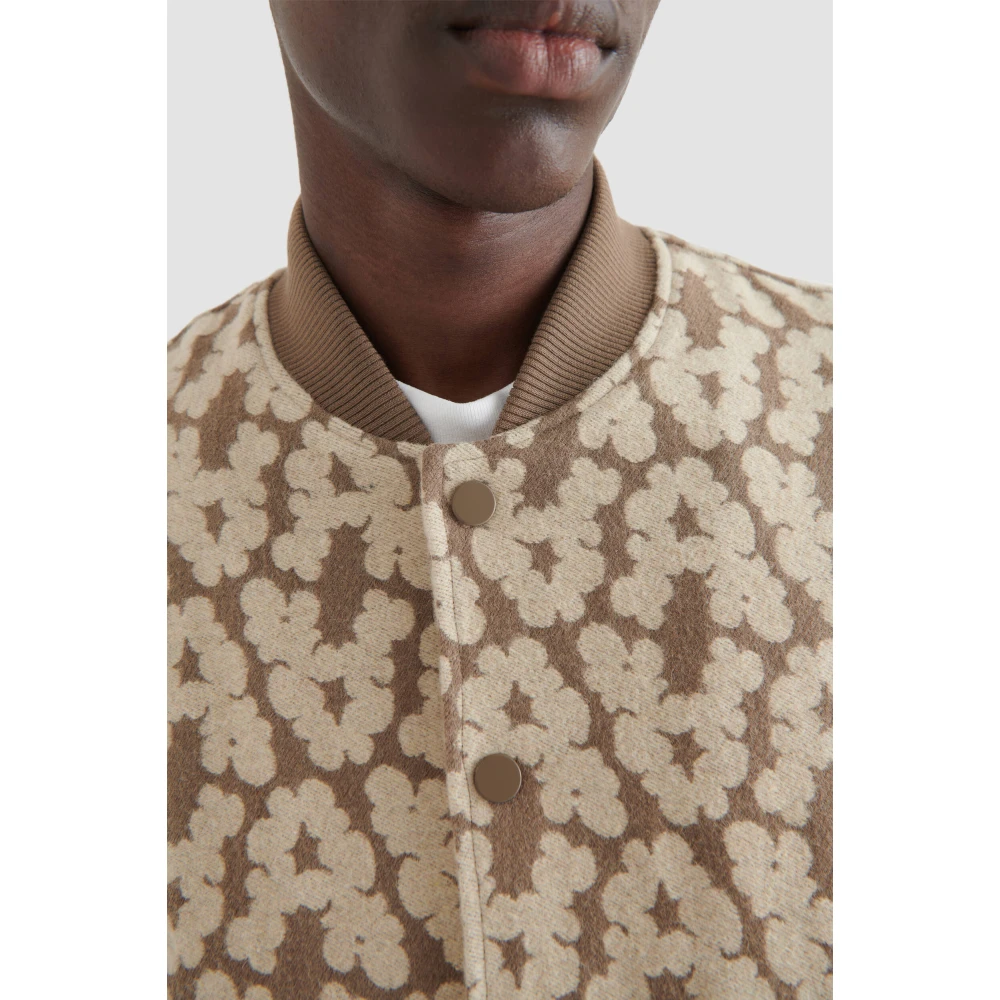 Axel Arigato Tank Bubble A Bomber Jacket Brown Heren