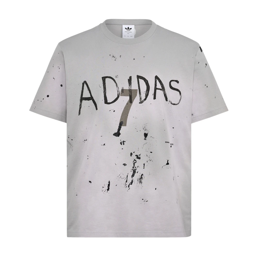 Adidas Men's Gray Training T-Shirts & Tops, S, Sftm007 Short-Sleeve Tee