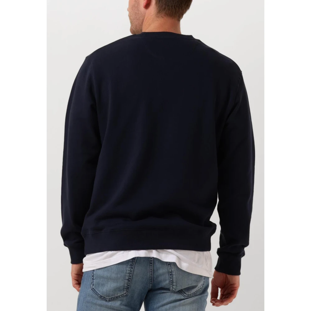 Scotch & Soda Heren Core Logo Sweatshirt Blue Heren
