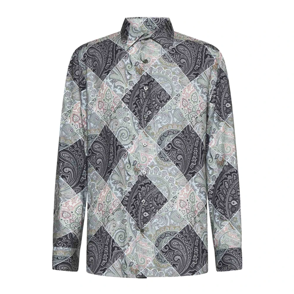 ETRO Trendy Mens Shirt Selection Multicolor Heren