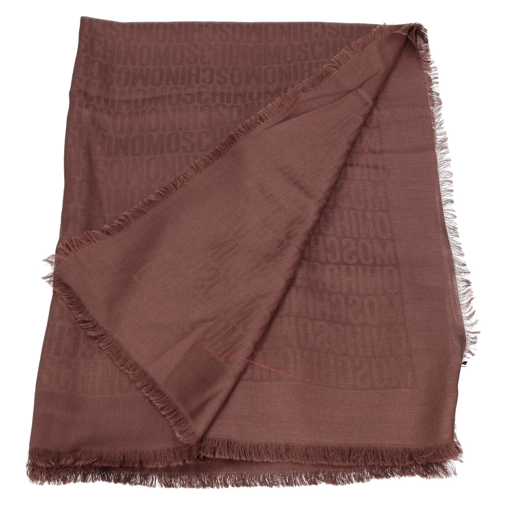 Moschino Sjaals Bruin Brown Dames