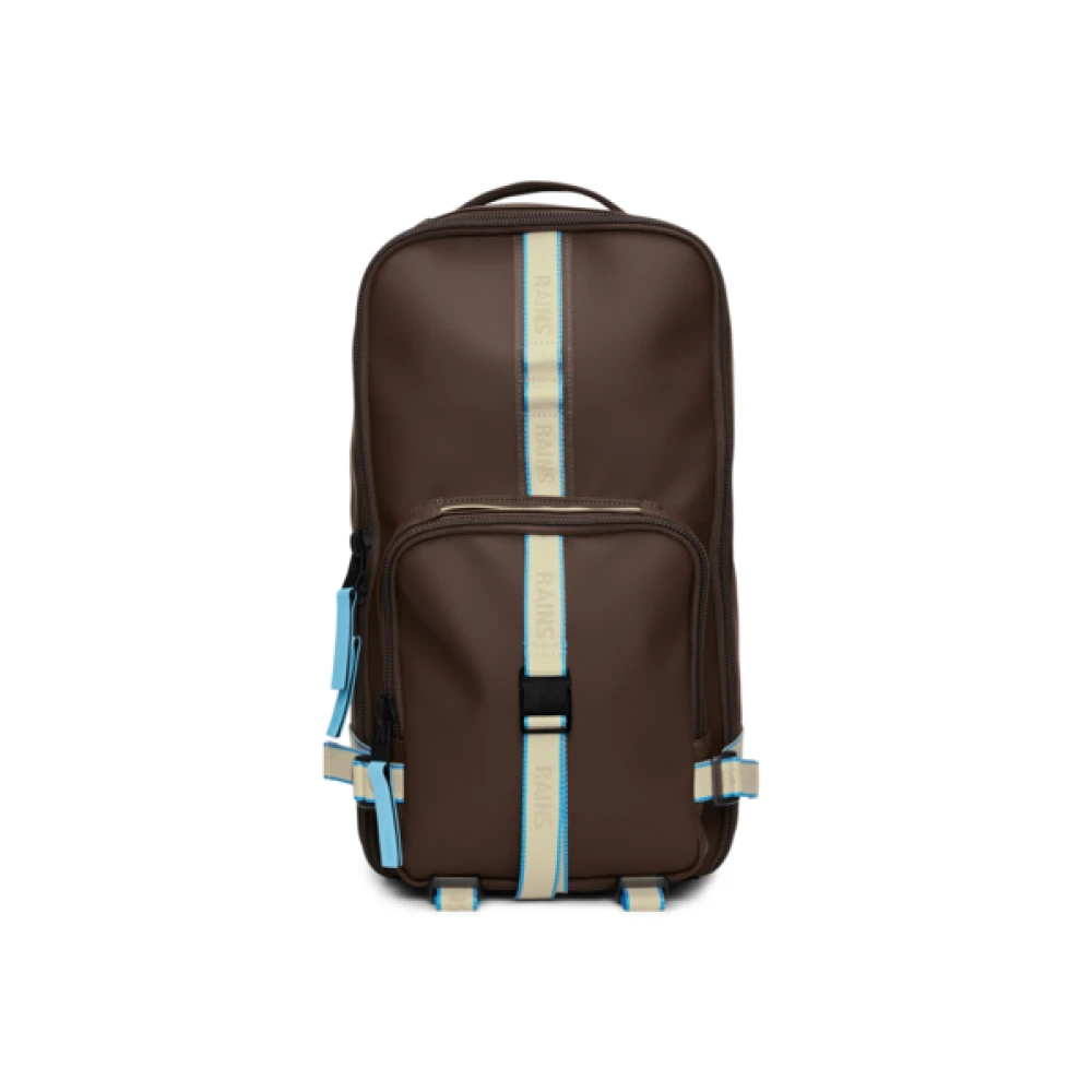 Rains Stijlvolle Rugzak Collectie Brown Unisex