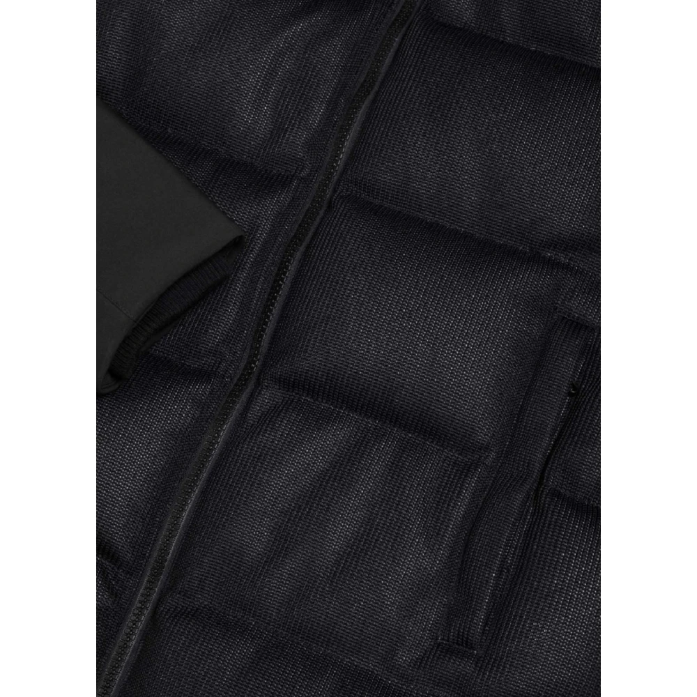 Colmar Zwarte herenjas met capuchon Black Heren