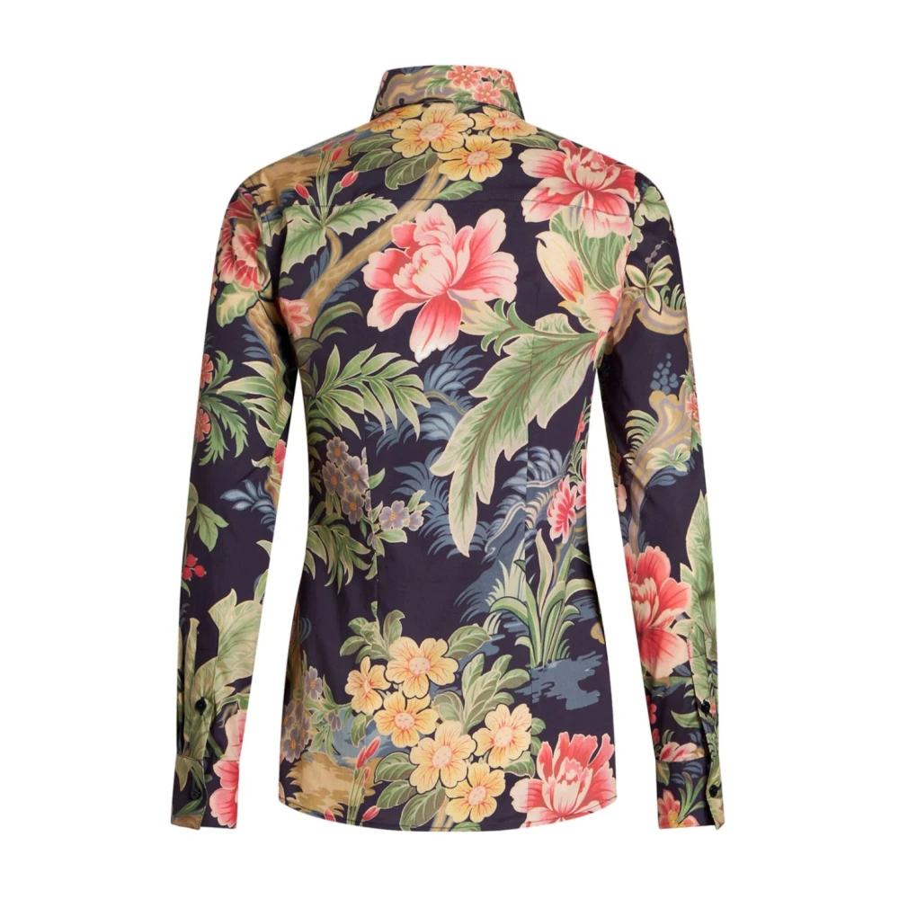 ETRO Bloemenprint Knoopshirt Multicolor Dames