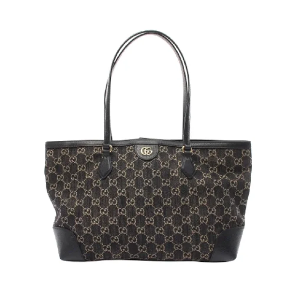 Gucci Vintage Pre-owned Canvas totes Beige Dames