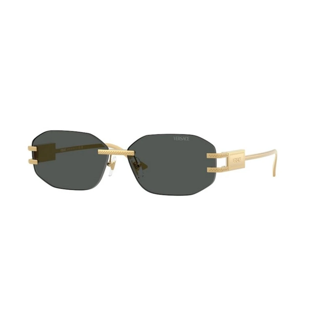 Versace Women's Yellow Sunglasses, 58 Mm, Rimless Sunglasses