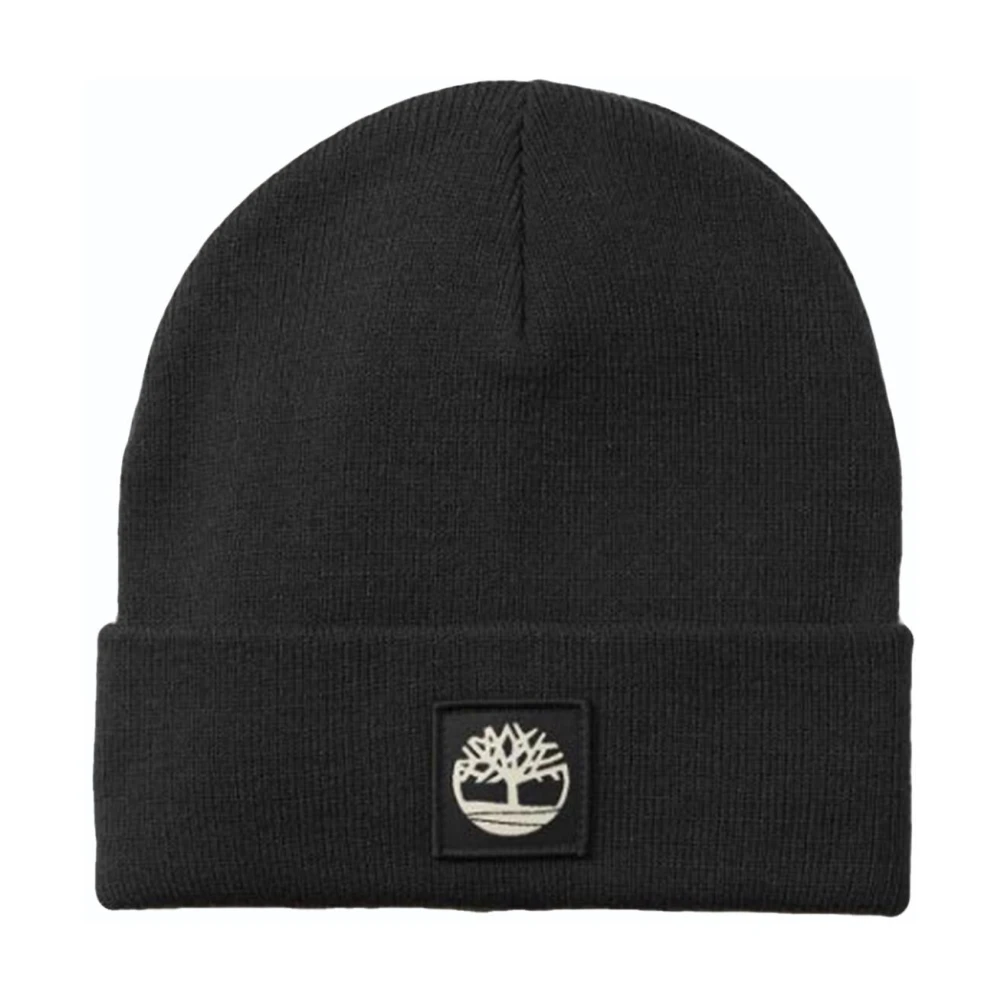 Timberland Uomo Nero - Berretto Tonal Patch - Accessories - One Size - Immagine 3