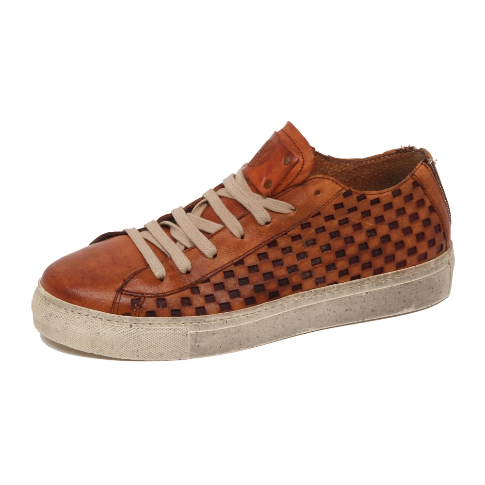 Jako Vintage effect handgemaakte schoen model Matty Heren Schoenen Bruin