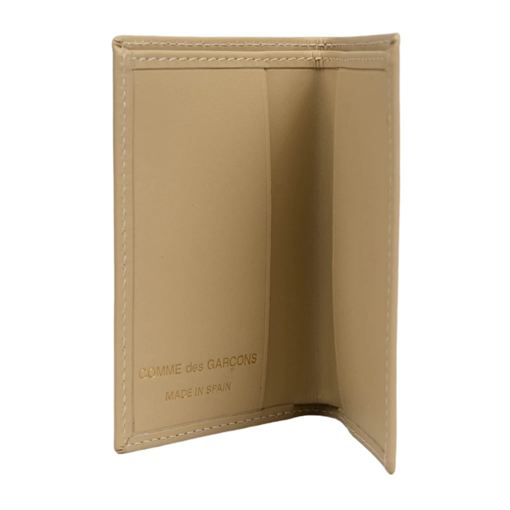 Comme des Garçons Klassieke Kaarthouder zonder Rits Beige Heren