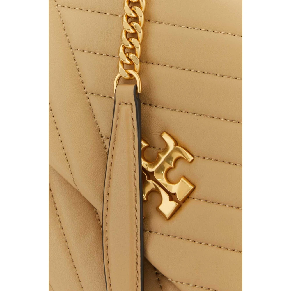 TORY BURCH Kira Schoudertas in Roze Leer Beige Dames