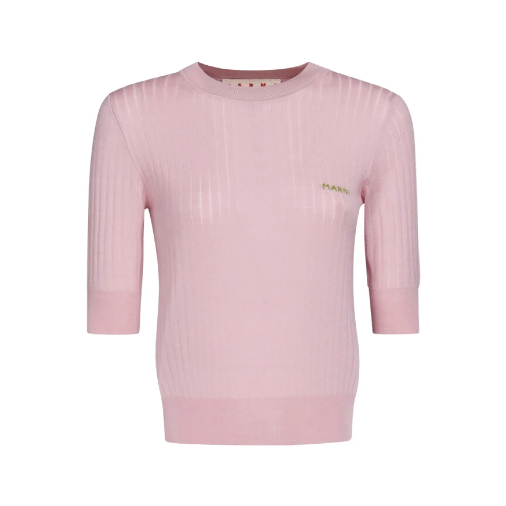 Marni - Tops > T-Shirts - Pink - Marni - Modalova