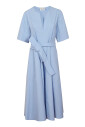 robe-midi-a-col-v-et-taille-nouee