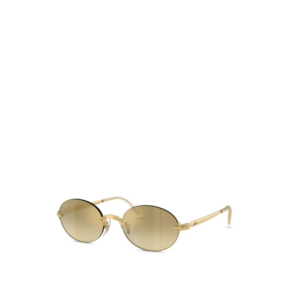 Ray - Ban Unisex Gold/Brown Rb3929 001/7I Sunglasses Metal Round Normal Nuanced - Image 5