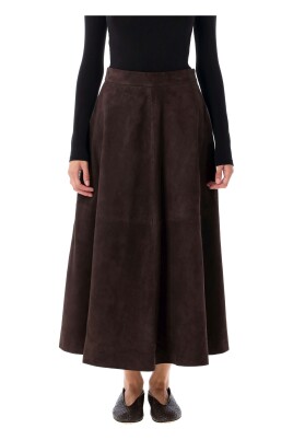 dark-chocolate-suede-a-line-skirt