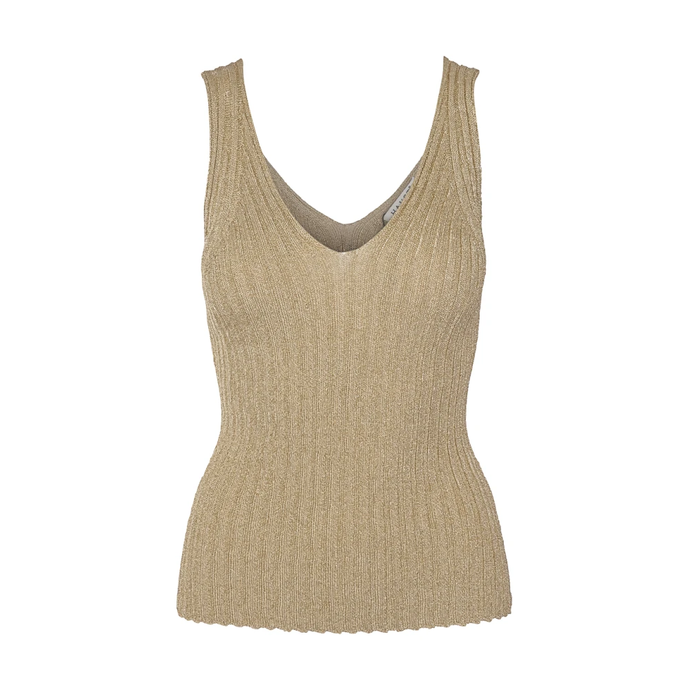 Glitterstrikket Party Singlet Topp