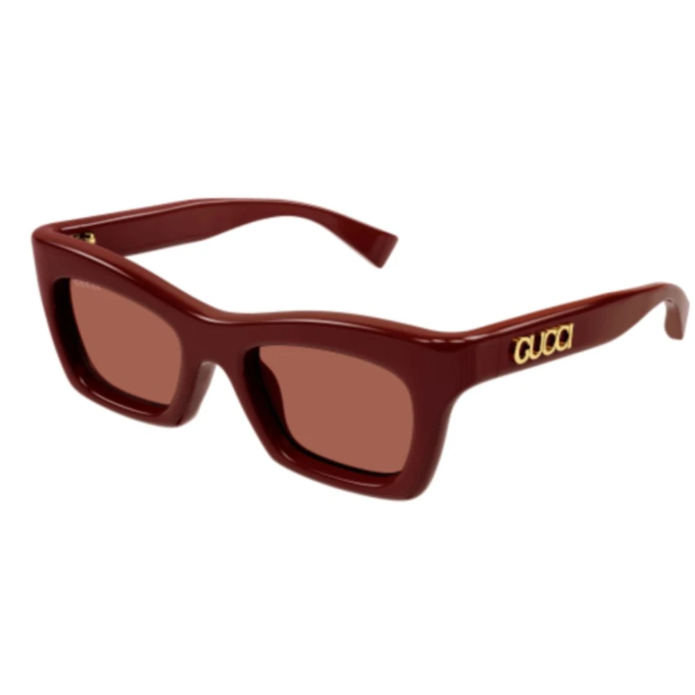 Gucci Red Stylish Sunglasses For Everyday Wear - Female - Sunglasses - 50 Mm - Accessories