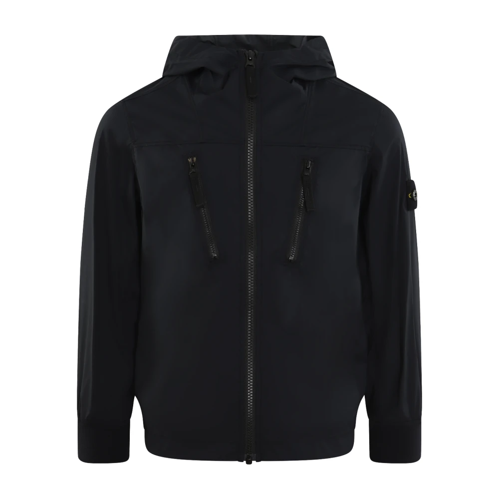Stone Island Unisex Kids Blue Kids Jacket