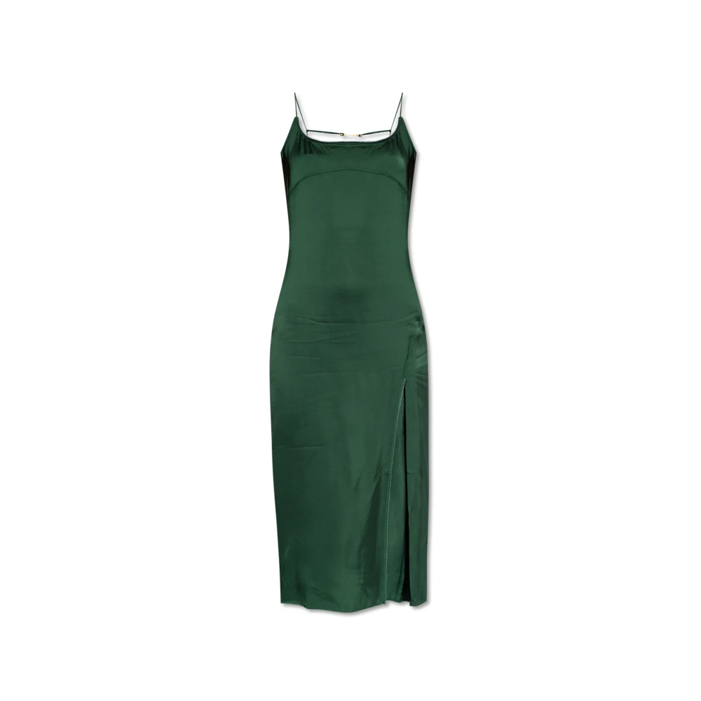 Jacquemus Groene jurken LA Robe Notte Green Dames