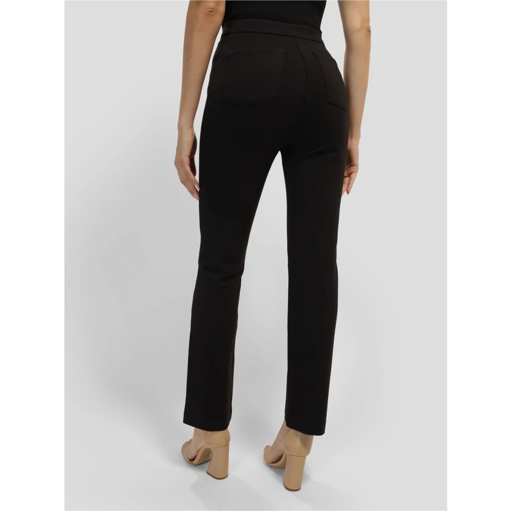 Guess Zwarte Flare Broek voor Vrouwen Black Dames