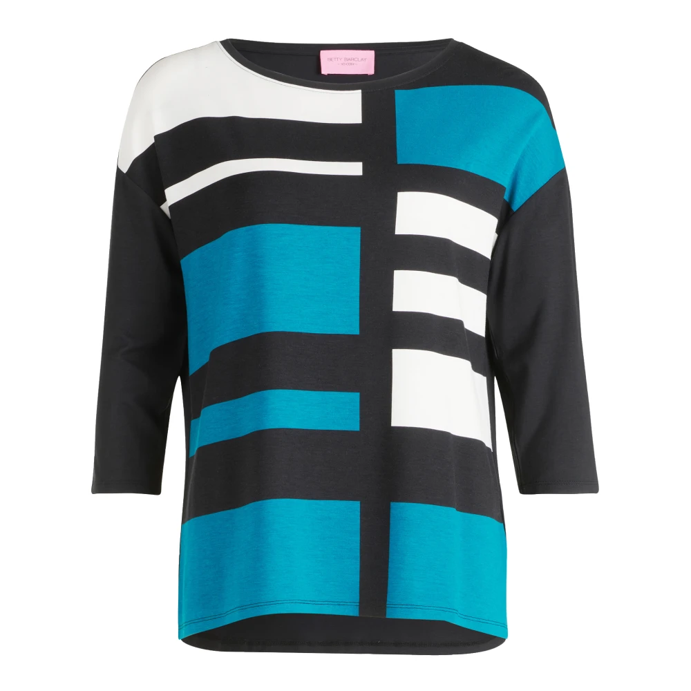 Betty Barclay Grafisch Print Boothals Shirt Multicolor Dames
