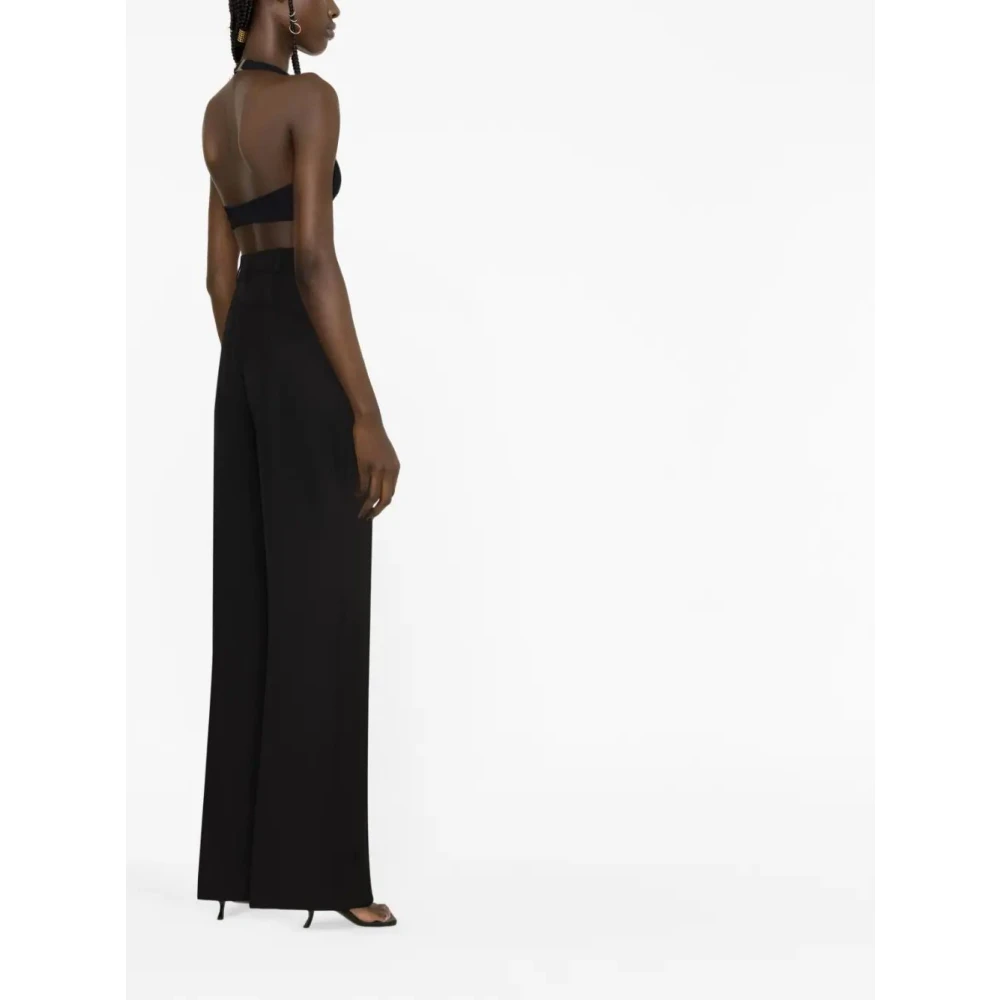 Jacquemus Salie Groene Broek Black Dames