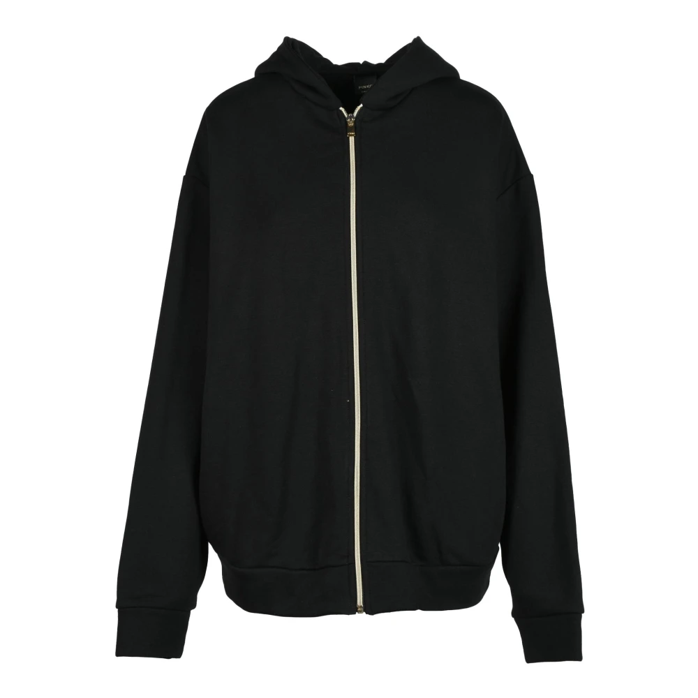 Pinko Katoenmix Sweatshirt Black Dames