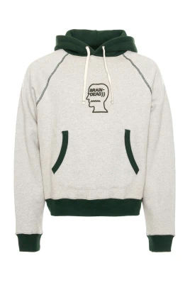 Logo Head Raglan Fleece Hoodie